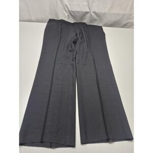 VTG John Alexander Dress Pants Mens 36x37 Gray Wool Flat Front Made In USA